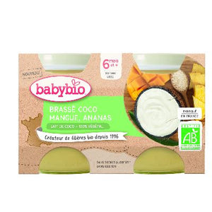 Ppot Brasse Lait Coco Mangue Ananas 2 X130 G