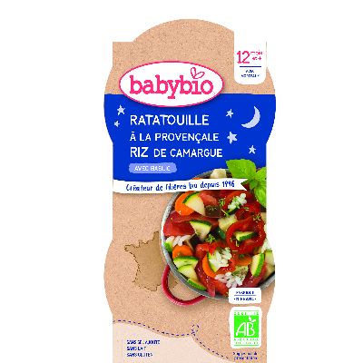 Bols Bonne Nuit Ratatouille 2x200g