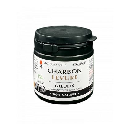 Charbon**Levure 120 Gelules