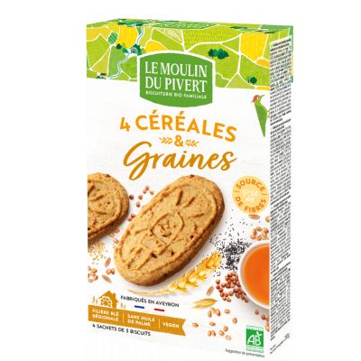 Biscuits Ptit Dej Multi Cereales 190g