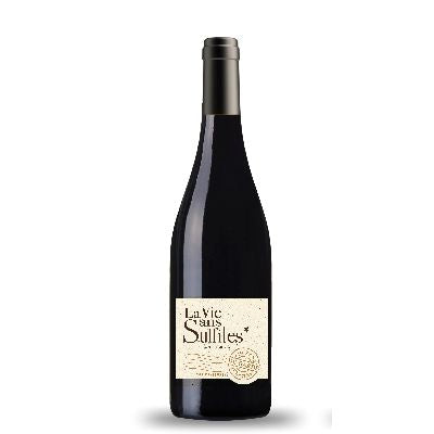 Vin Rouge C. Du Rhone  La Vie Sans Sulfit 75 Cl